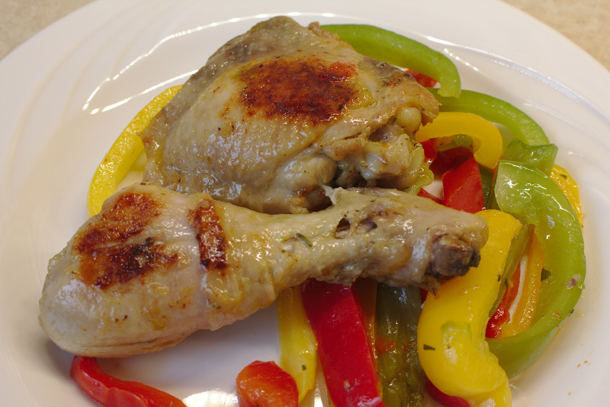 „Paprikás” csirke