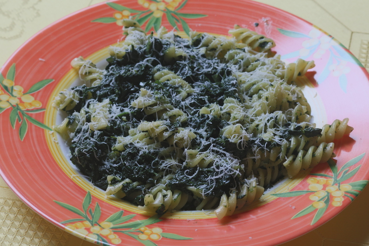 Pasta con il cavolo nero