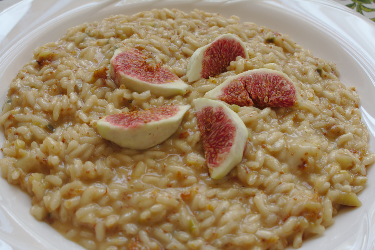 Risotto ai fichi