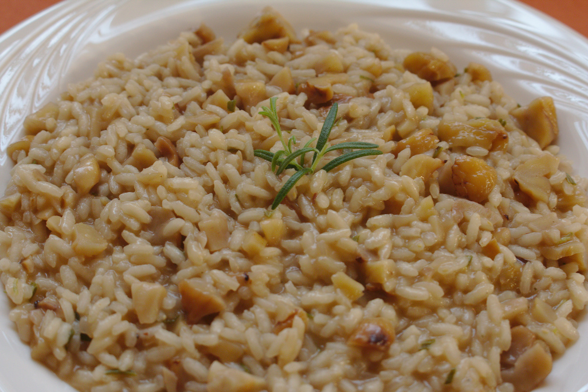 Risotto alle castagne