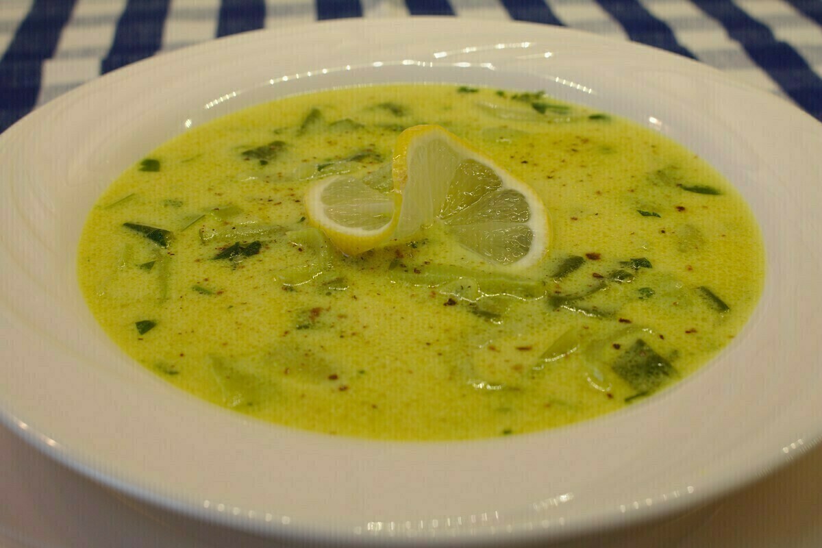 Zuppa di pak choi